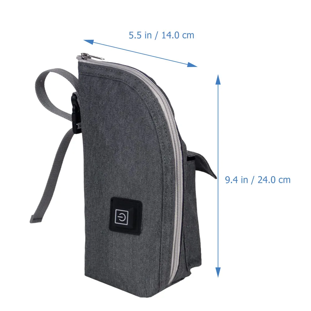Calentador de biberones portátil para coche, bolsa térmica - imagen 4