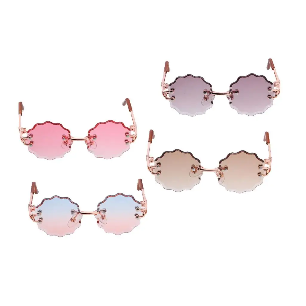 Gafas de sol Blythe con montura metálica para disfraces y moda