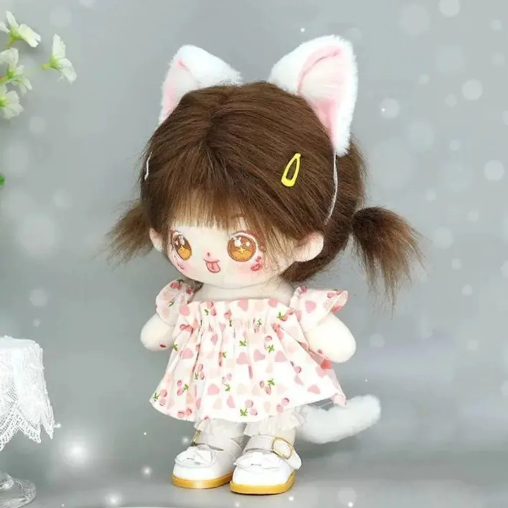 Diadema infantil con orejas de gato de peluche suave para disfraz - imagen 5