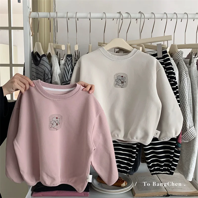 Sudadera infantil de otoño cálida para niños – manga larga - imagen 3