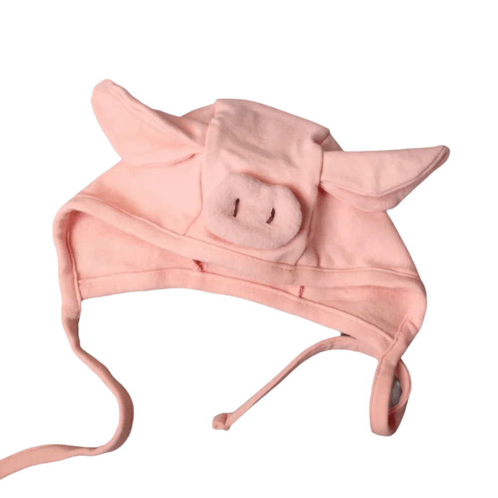 Gorro de bebé transpirable en algodón suave ajustable con correas - imagen 3