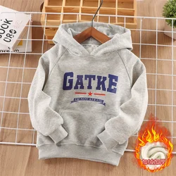 Sudadera gruesa con capucha para niños – Conjunto cálido lana