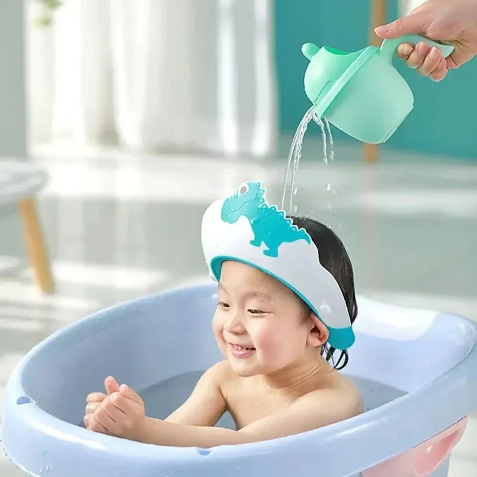 Gorro de ducha infantil protege ojos y orejas