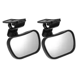 Espejo retrovisor para bebé auto ajustable 360° gran angular