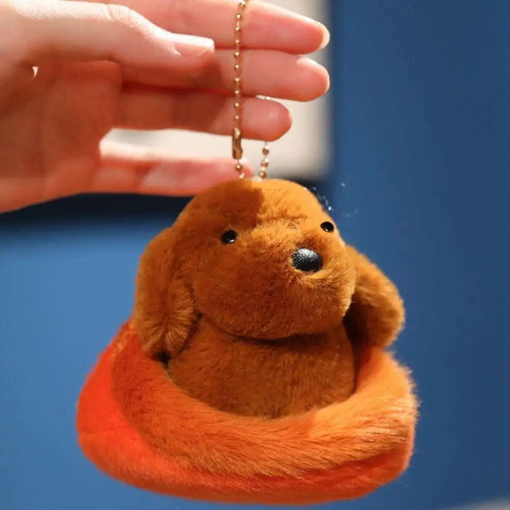 Llavero peluche cachorro corgi para bolso - imagen 4