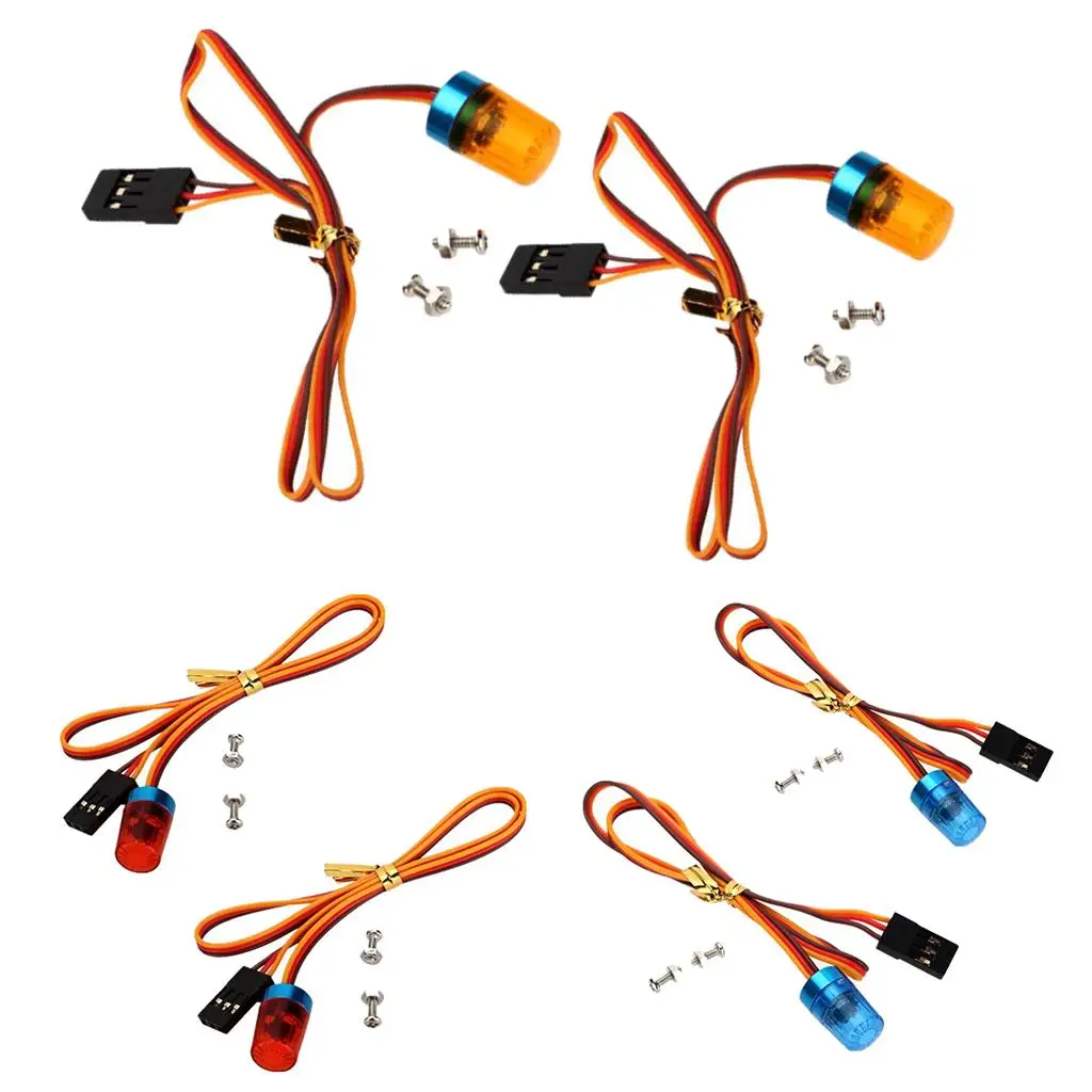 Luz LED intermitente RC de policía con rotación 360º para coches - imagen 4