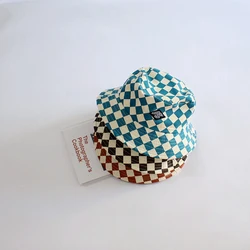 MILANCEL sombrero pescador verano a cuadros ventilado para sol
