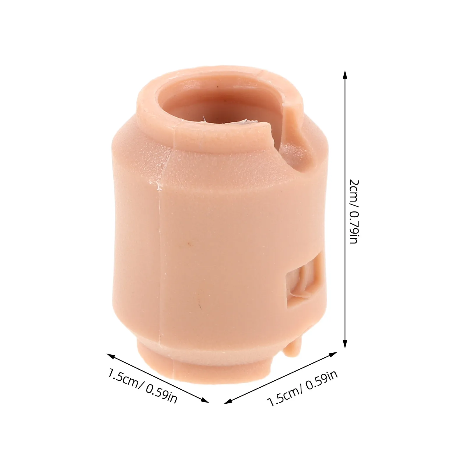 Conector articulado para figuras, pieza macho - imagen 2
