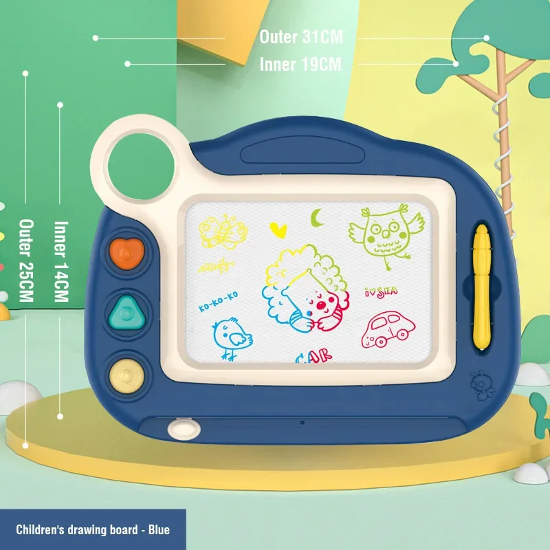 Tablero de dibujo magnético borrable para niños – Regalo creativo - imagen 4