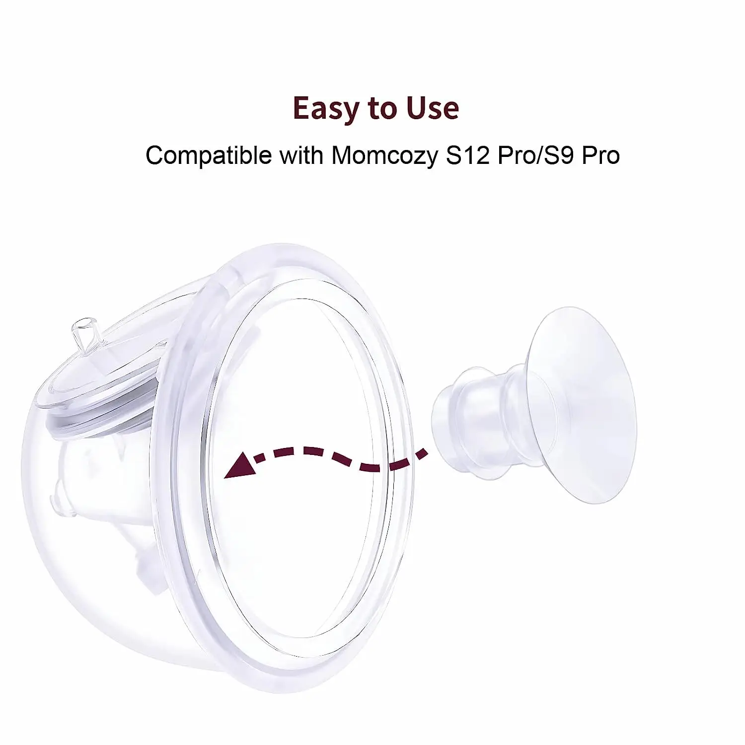 Insertos brida universal para extractor leche materna talla ajustable - imagen 3