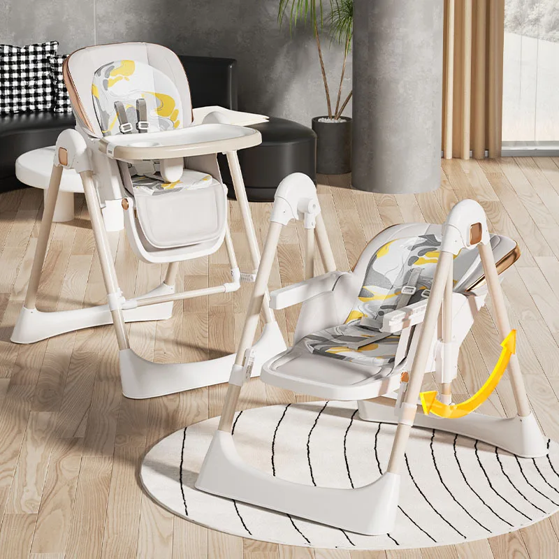 Trona evolutiva para bebé – Silla de comer ajustable y plegable - imagen 5