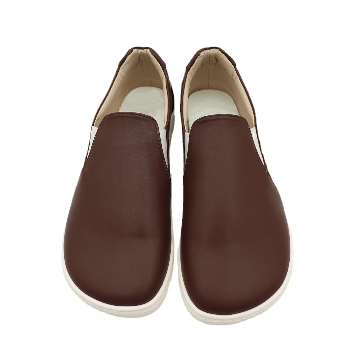 Tipsietoes 2025 Zapatos Descalzo Mujer Cuero Otoño Suela Plana Ligera - imagen 5