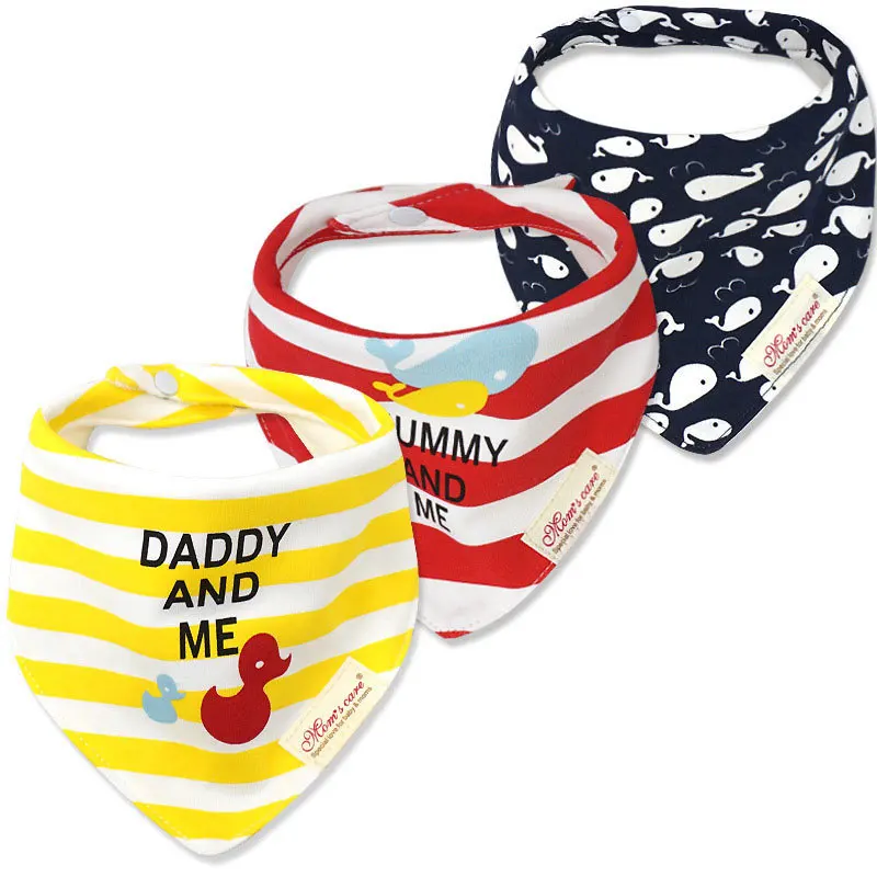 Bandana babero muselina impermeable para recién nacido - imagen 4