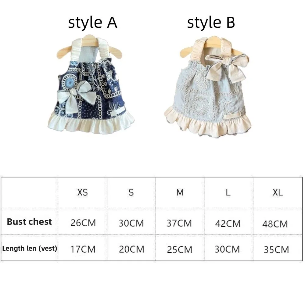 Vestido de princesa para perros chihuahua – lujo veraniego cómodo - imagen 4