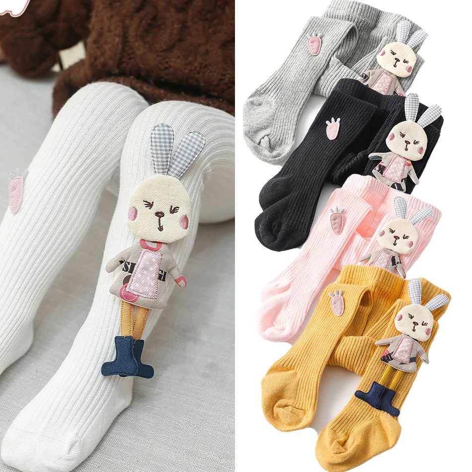Calcetines y medias de punto acanalado para bebé – Estilo coreano suave