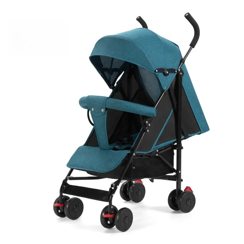 Cochecito de bebé todo clima con modo Sit-Lie y sombrilla plegable - imagen 5