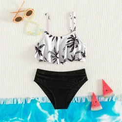 Bikini infantil con volantes para niña – Ideal playa y surf