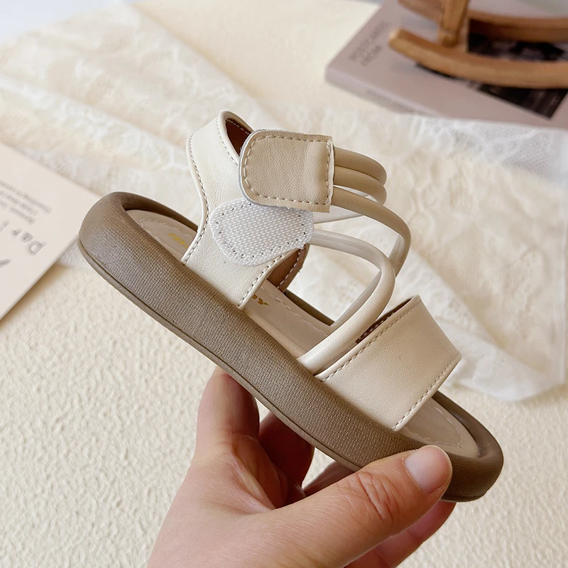 Sandalias de verano antideslizantes de suela suave para niñas - imagen 4