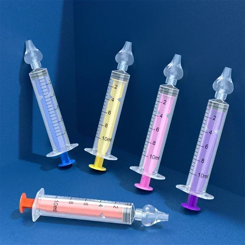Aspirador nasal con jeringa para limpiar la nariz del bebé - imagen 2