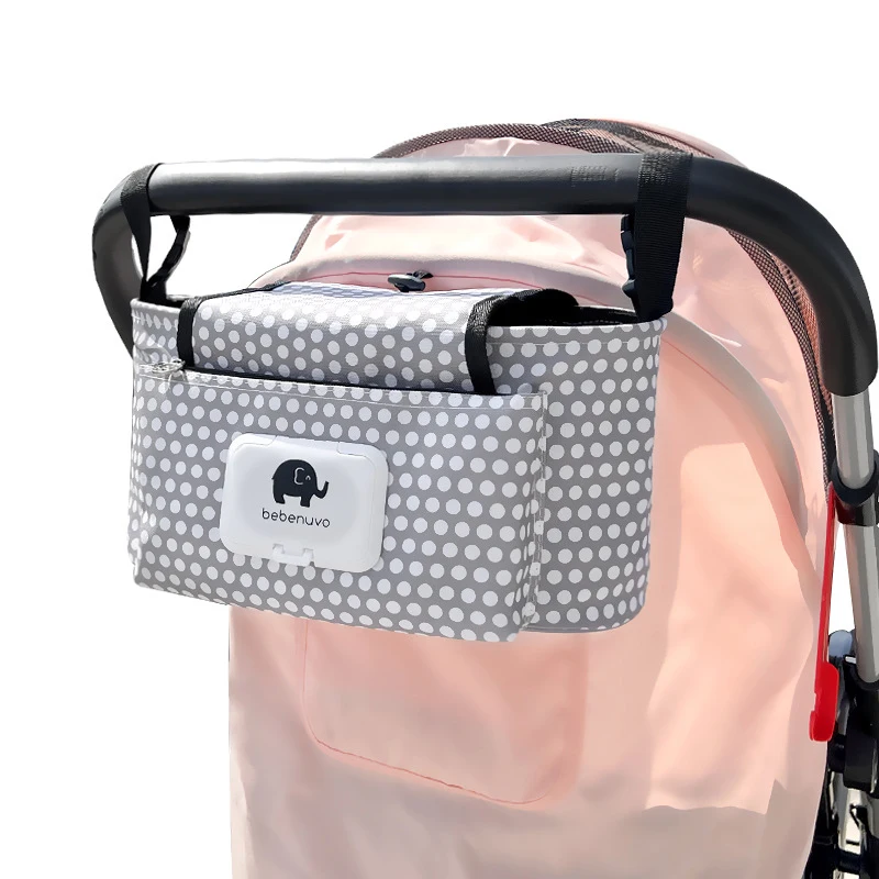 Bolsa organizadora para cochecito de bebé – Grande y práctica para mamá - imagen 5