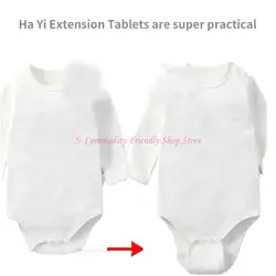 Extensor de entrepierna ajustable para mamelucos y pañales cómodo