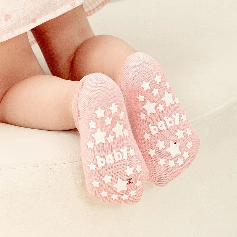 Calcetines tobilleros de algodón suave con dibujos infantiles - imagen 3