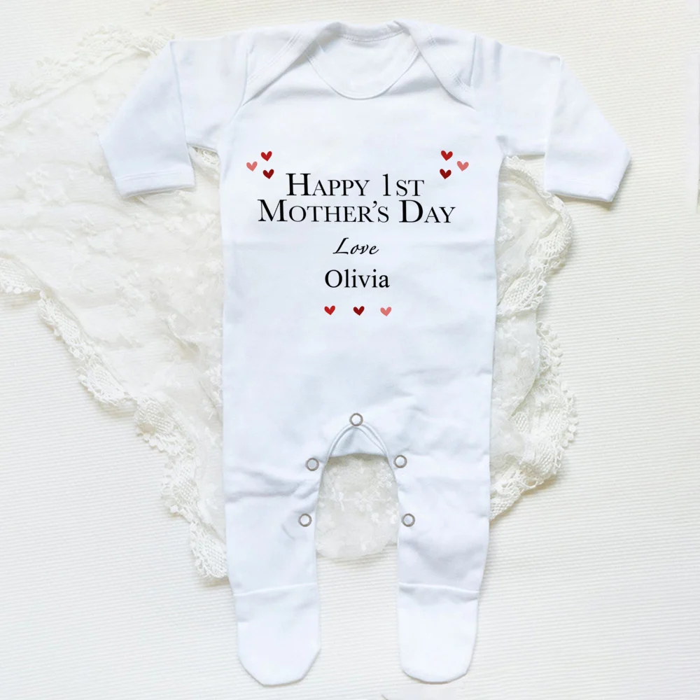 Body bebé personalizado para el Día de la Madre, recién nacido - imagen 5