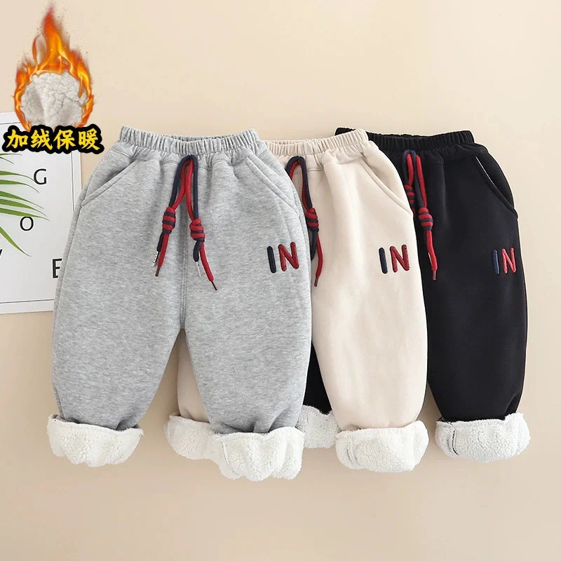 Pantalones de chándal con forro polar para invierno – Niños - imagen 2