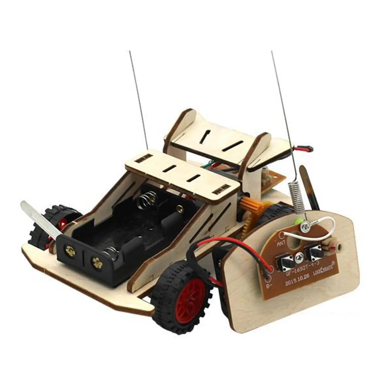 Kit coche carreras para montar: experimento física en casa - imagen 2