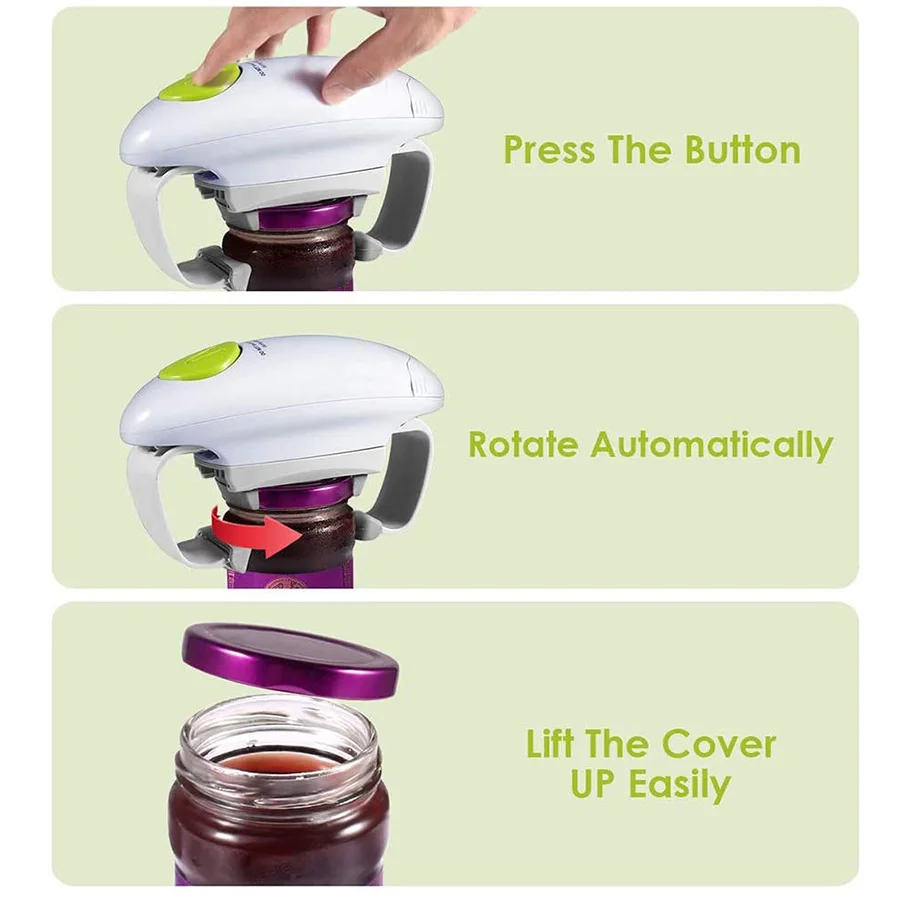 Mini Touch Abridor eléctrico automático para latas de cocina - imagen 3