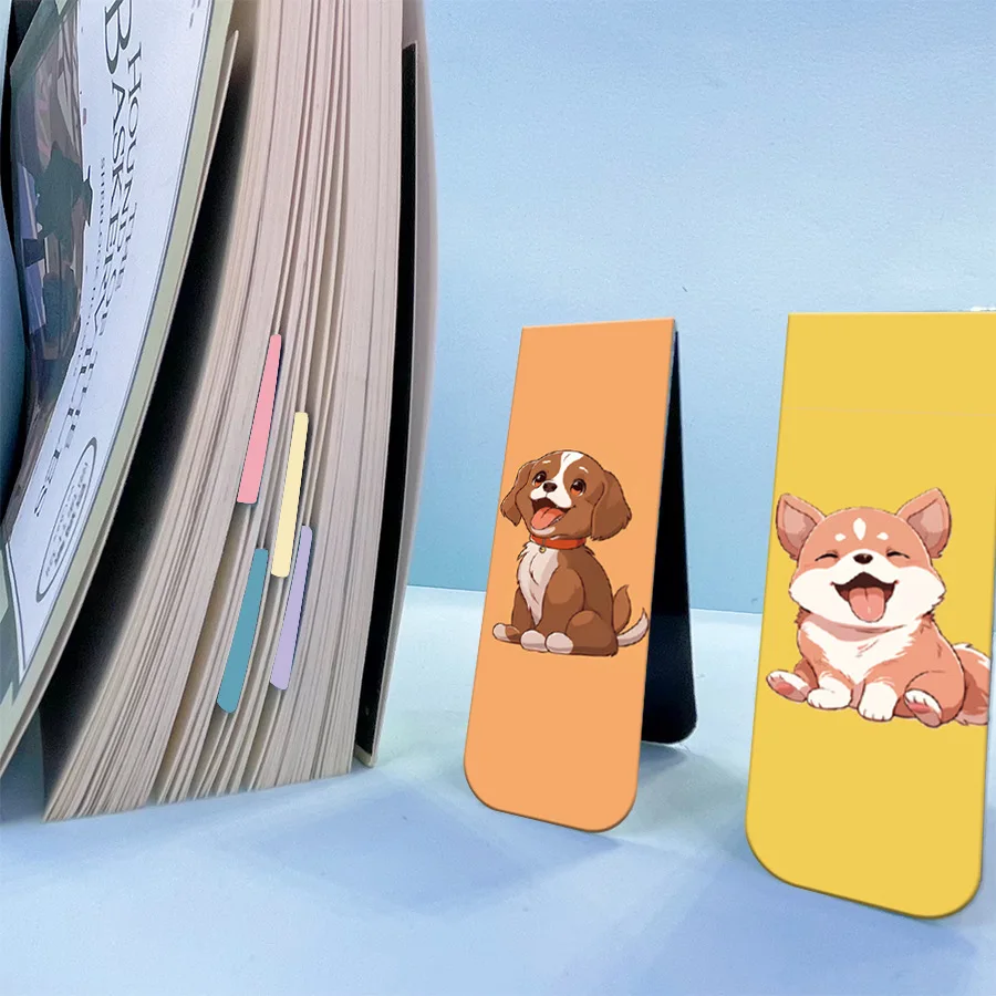 Marcapáginas magnéticos infantiles – Cachorros divertidos y coloridos - imagen 5
