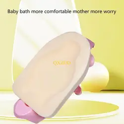 QX2D Alfombrilla antideslizante de baño bebé esponja para ducha