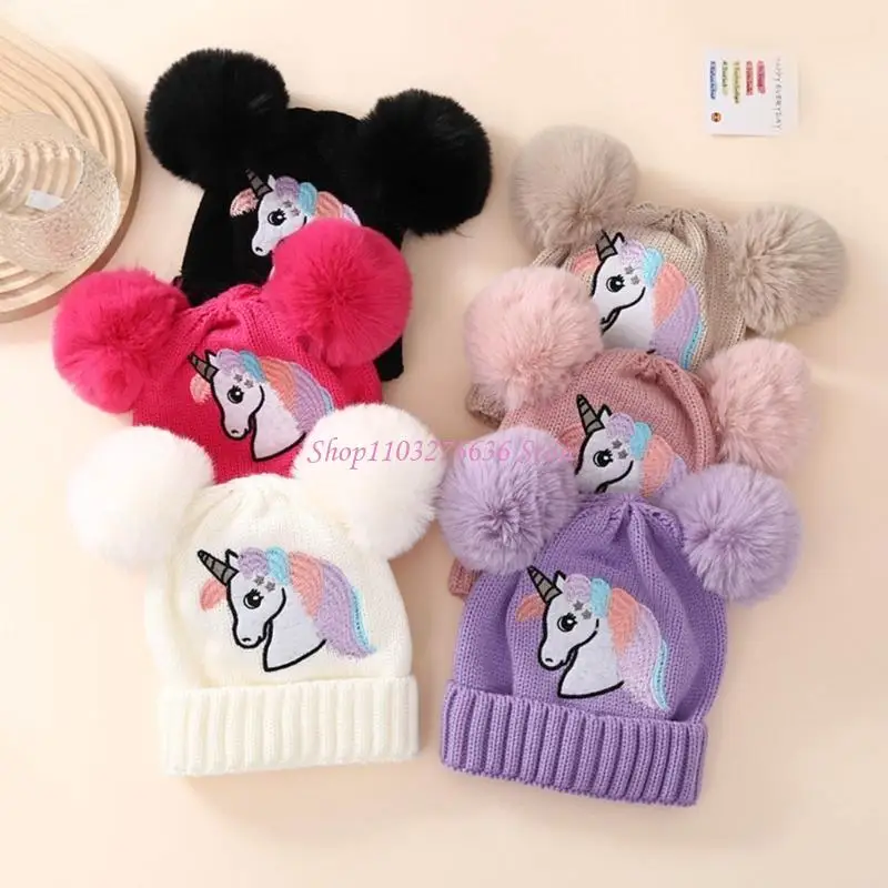 Gorro puesto en niño pequeño