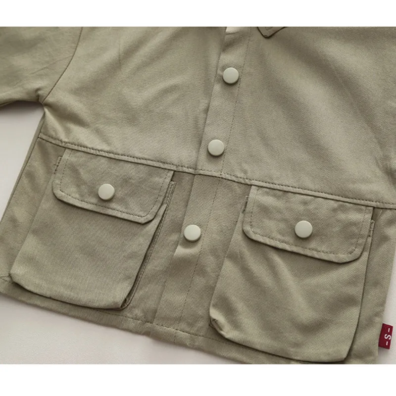 Conjunto de bebé chaqueta y pantalón para primavera y otoño - imagen 3