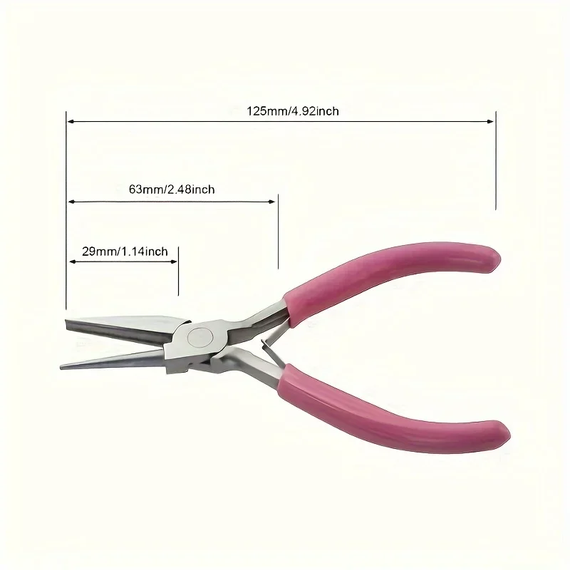 Alicates cóncavos redondos para joyería