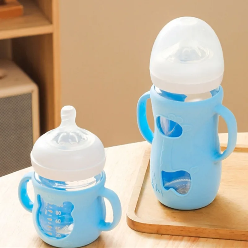 Avent Soporte de silicona para biberón con funda de agarre ergonómica - imagen 3