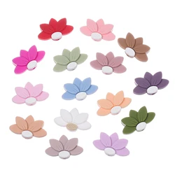 Cuentas de silicona pétalo - Espaciadores de joyas DIY pulseras