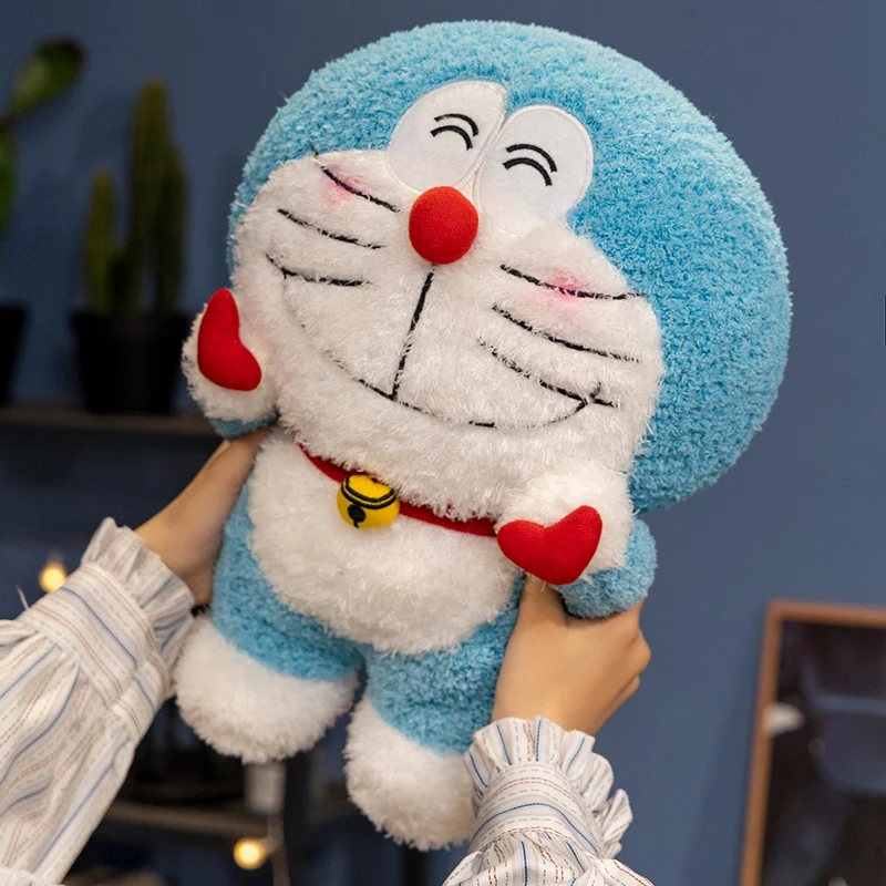 Peluche Doraemon blandito con forma de almohada esponjosa