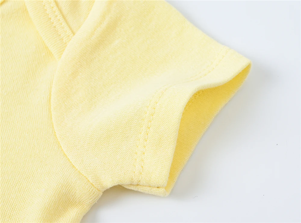 Mono de algodón para niñas de verano con estampado de helado - imagen 3