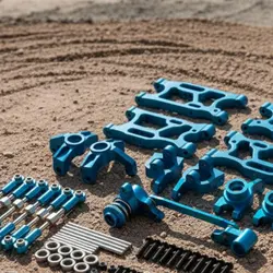 Kit amortiguadores de aluminio para coche RC teledirigido