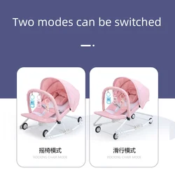 Mecedora plegable para bebé recién nacido, cómoda y fácil de lavar