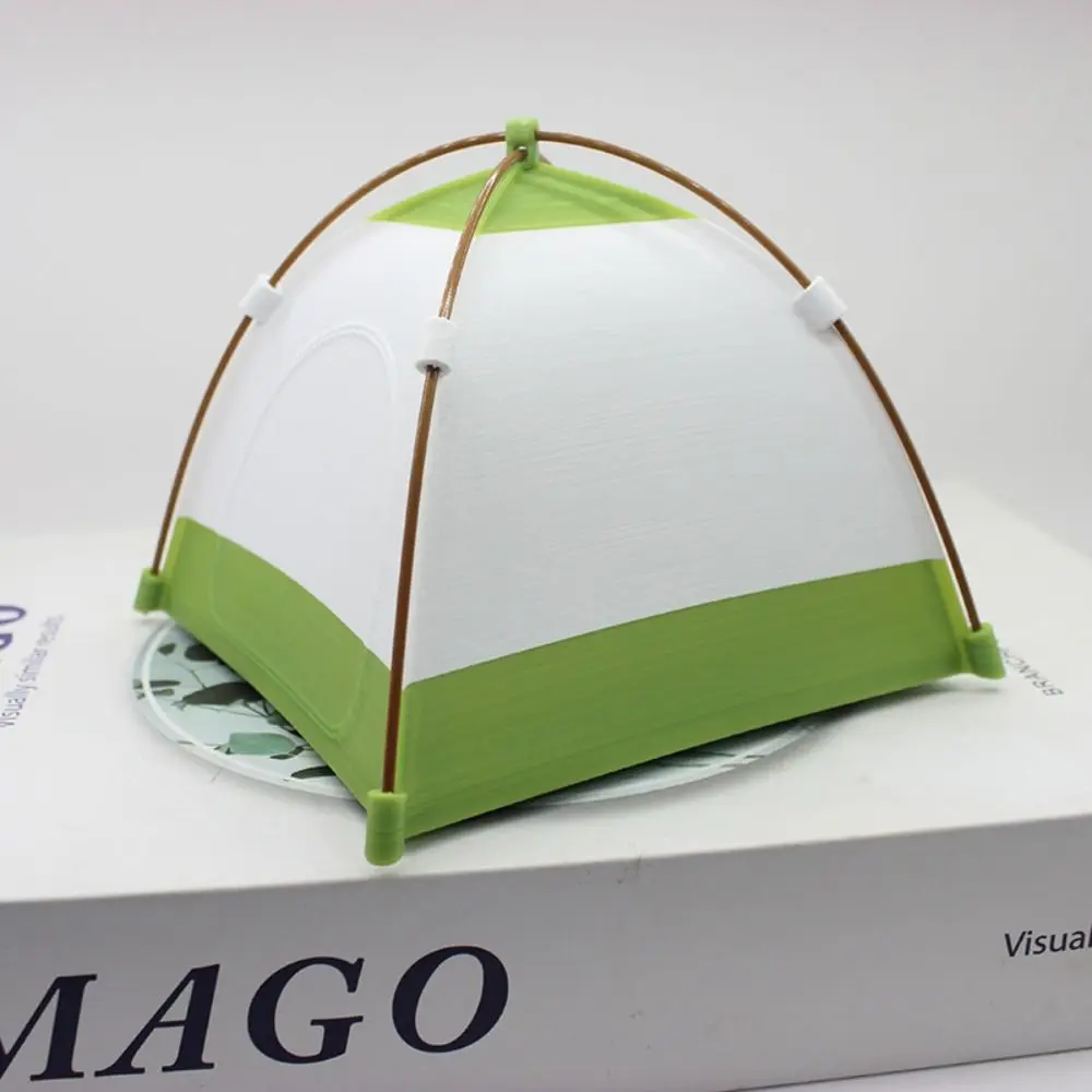 Tienda de campaña miniatura tela Oxford para muñecas - imagen 2