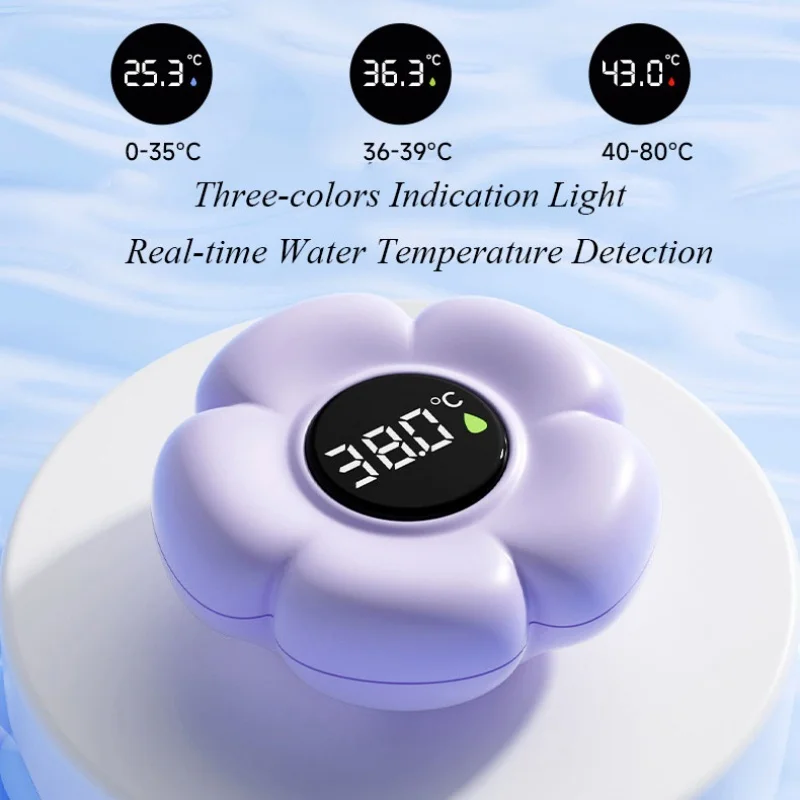 XXFE Termómetro de baño flotante medidor de temperatura del agua - imagen 4