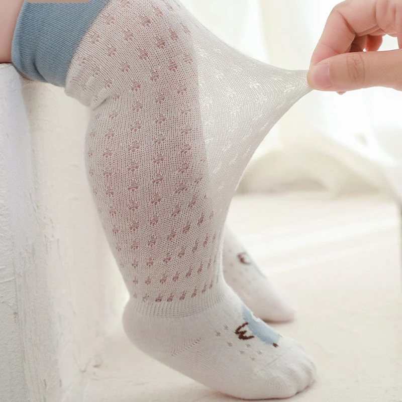 Calcetines recién nacido de algodón elástico con estampado infantil - imagen 5