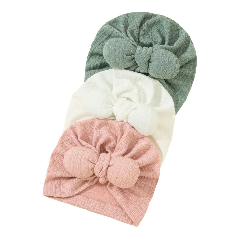 Diadema orejas de conejo para bebé y niño - turbante cálido