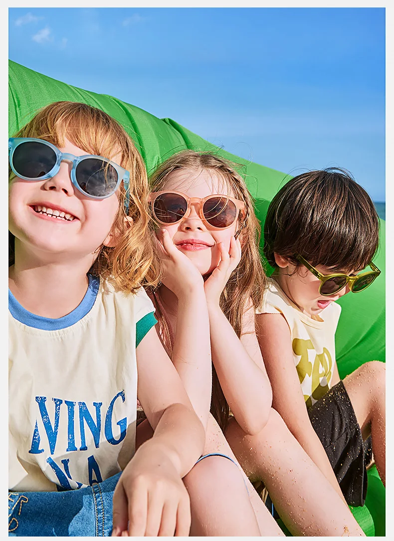 Gafas infantiles polarizadas y diseño flexible