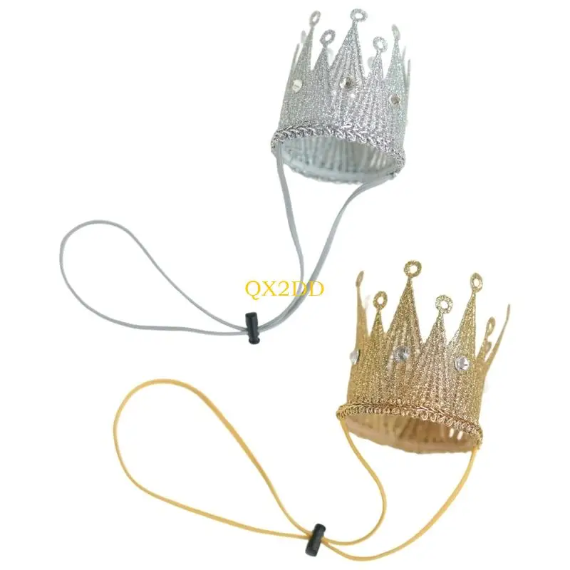 Banda elástica con diseño de corona para bebé