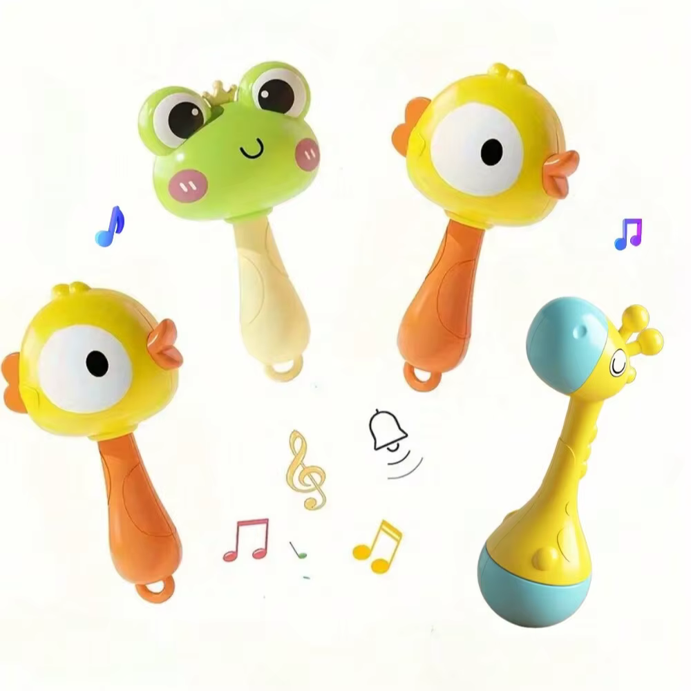 Campana con manivela de animales – Juguete sensorial para bebés