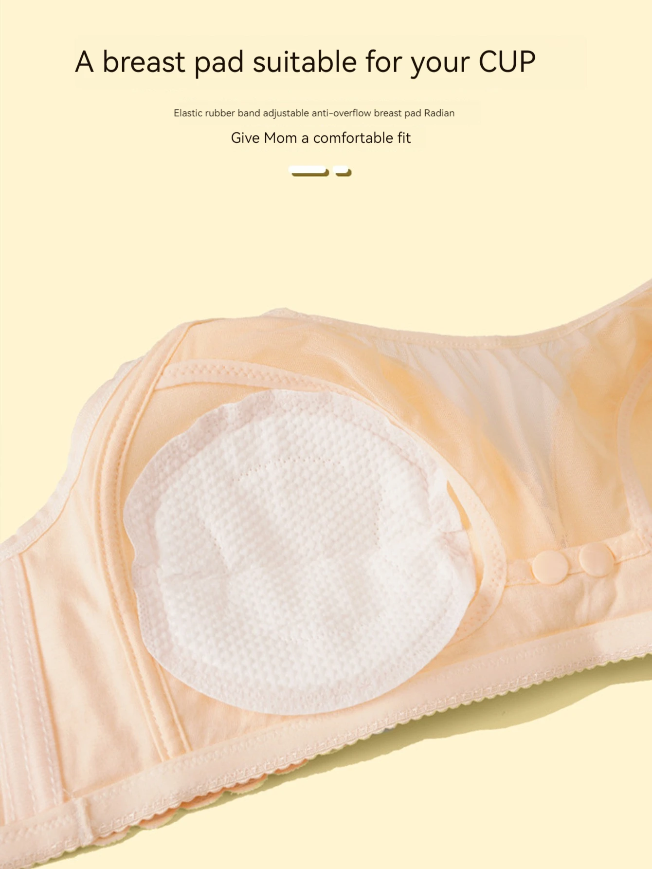 Protectores de lactancia desechables – Algodón transpirable y absorbente - imagen 5