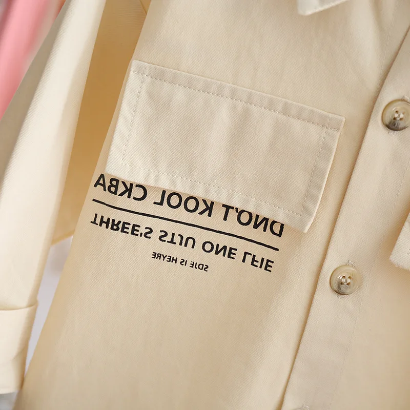 Conjunto de bebé con top letras y pantalón suelto estilo coreano - imagen 5